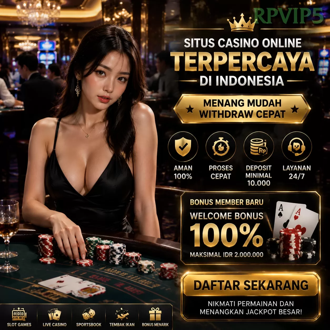 Main rpvip54 Menang Jackpot Besar