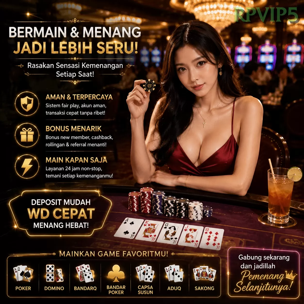 Login rpvip5 Sekarang Bonus Melimpah